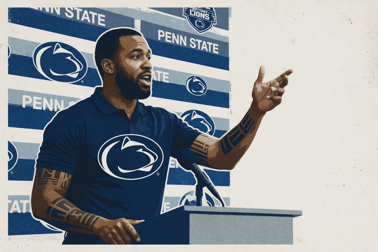 Two Sentences for a .236: Penn State's Curious Standard for Its Own Coach