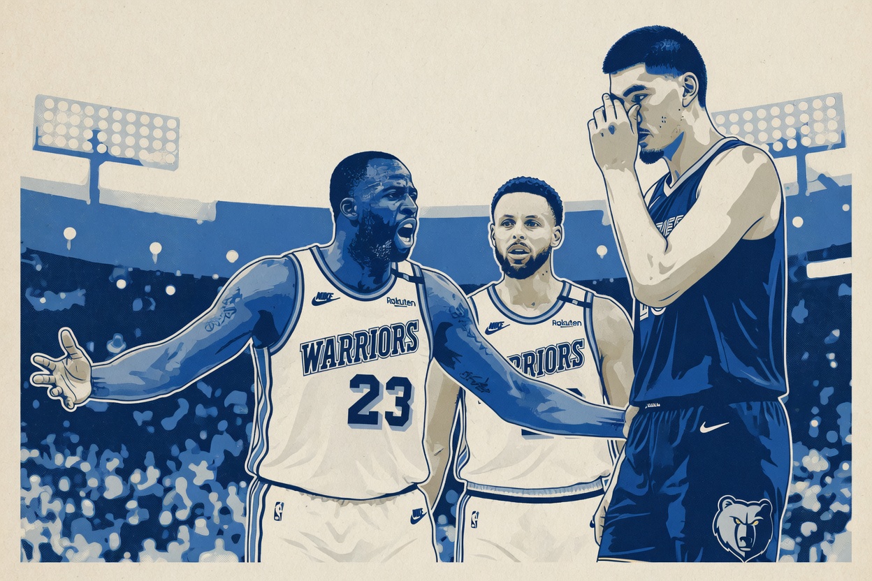 Stop blaming the refs. Draymond Green handed Memphis the final possession