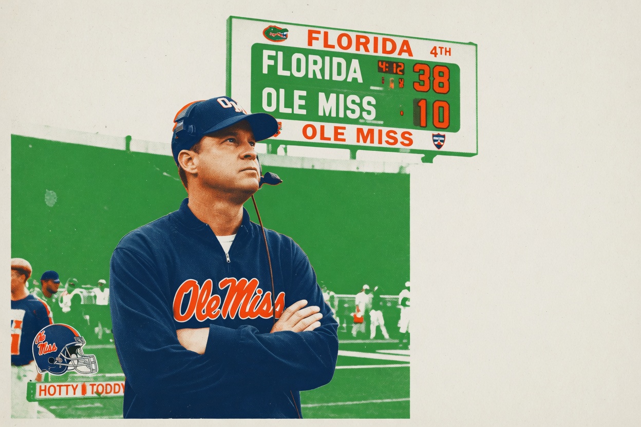 Ole Miss lost by 24 and barely moved. Wake Forest won and vanished.