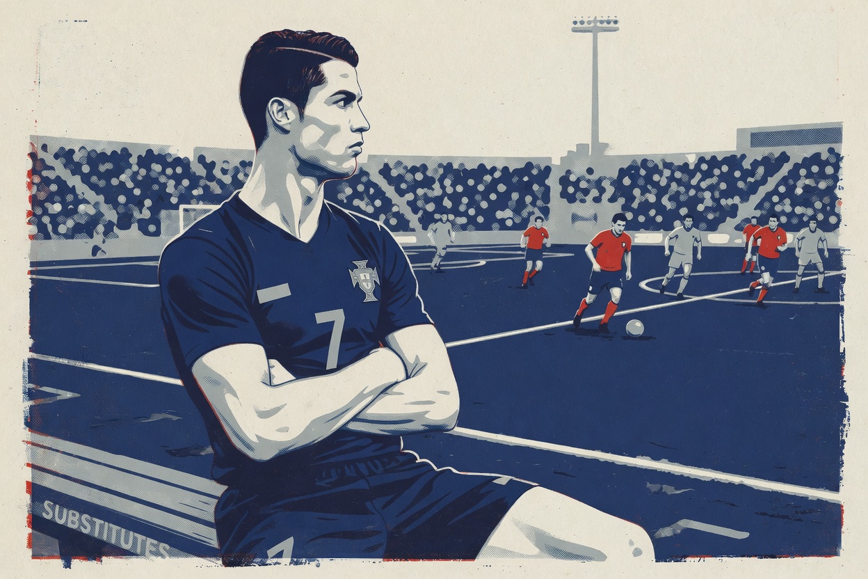 A coach finally said no to Ronaldo. So Ronaldo left.