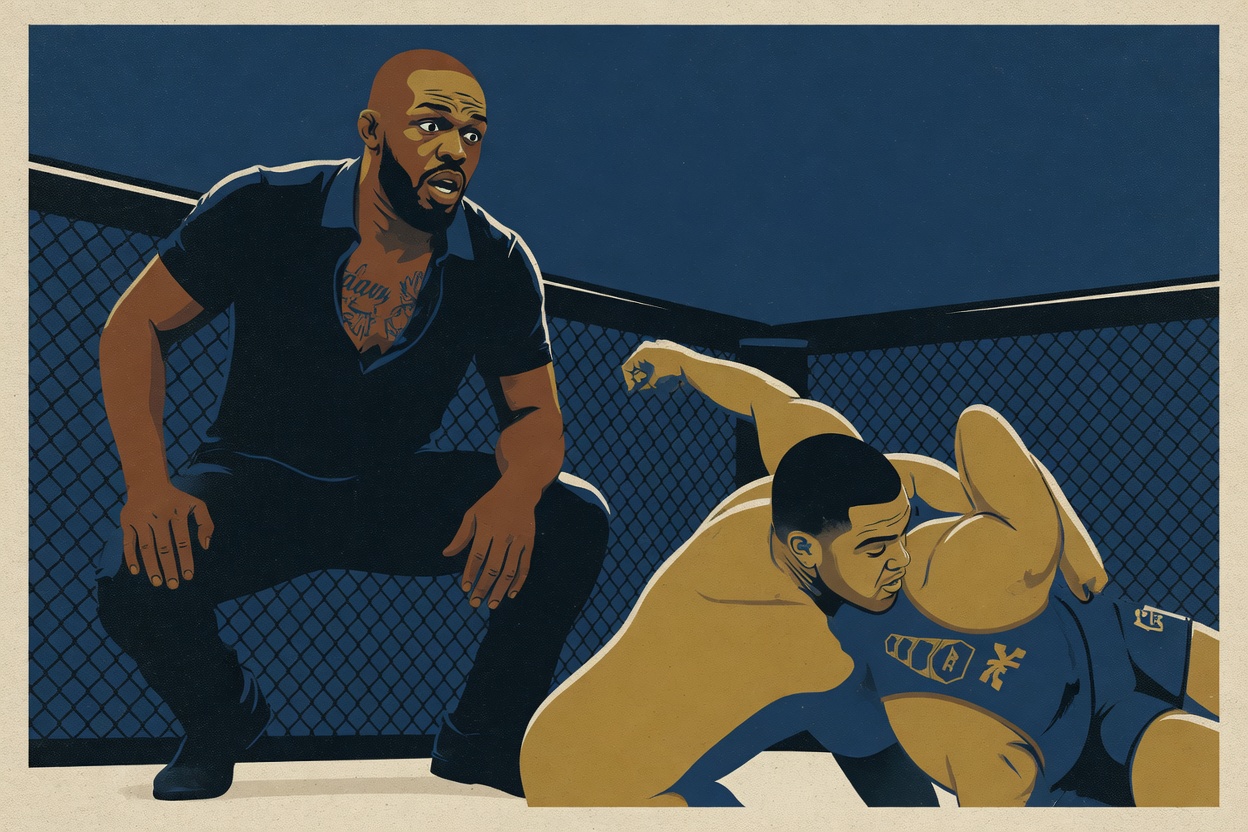 Jon Jones promised a 2026 champion. Gable Steveson lasted 12 seconds