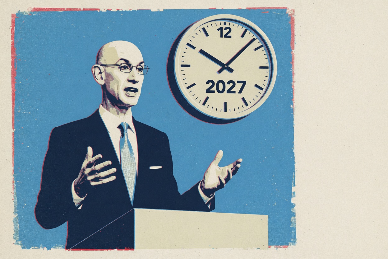 Adam Silver Promised a Quick Answer on Kawhi. The Clock Now Reads 2027.