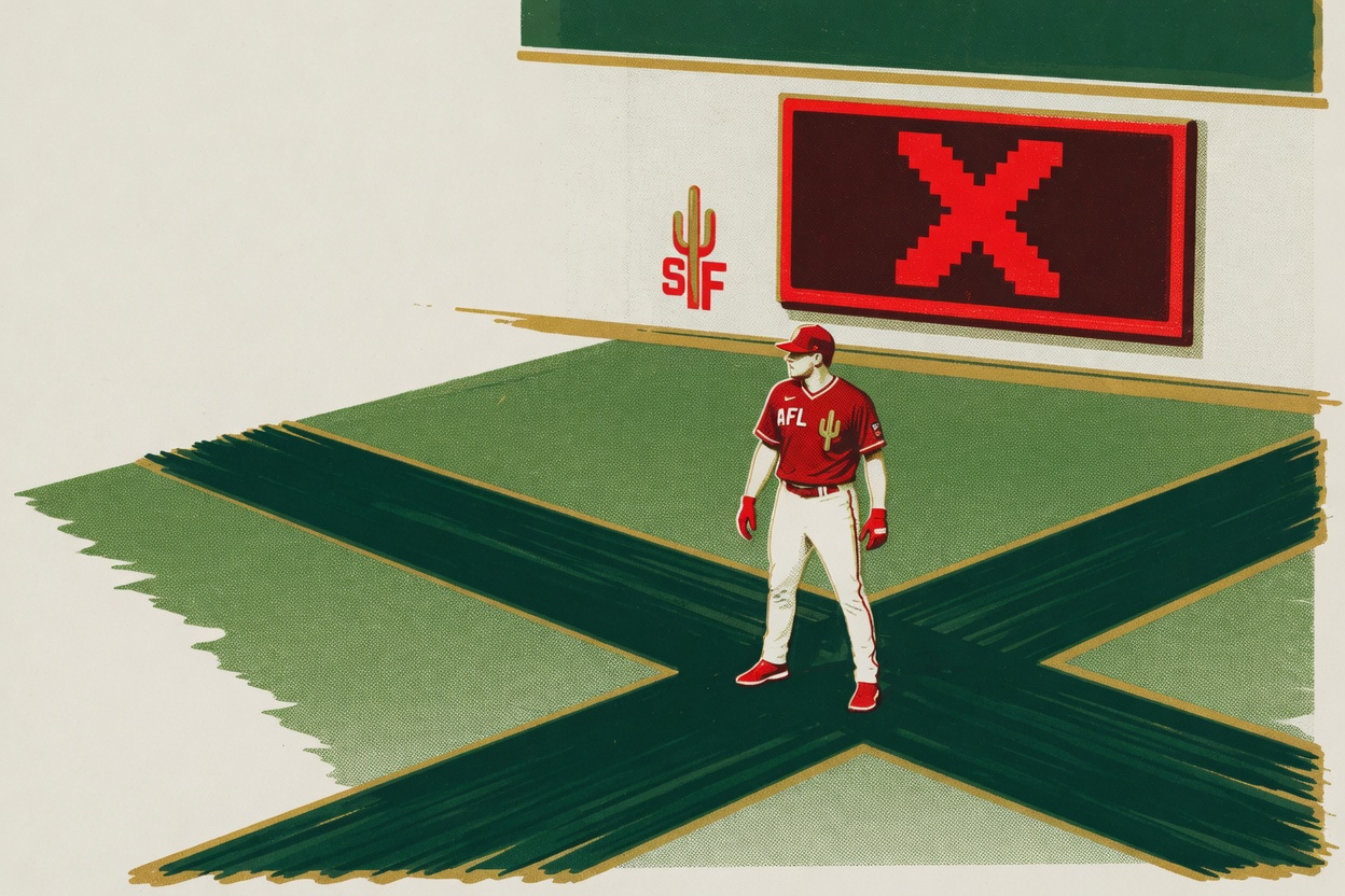 94.8 mph is winning. MLB's answer is paint on the outfield grass.