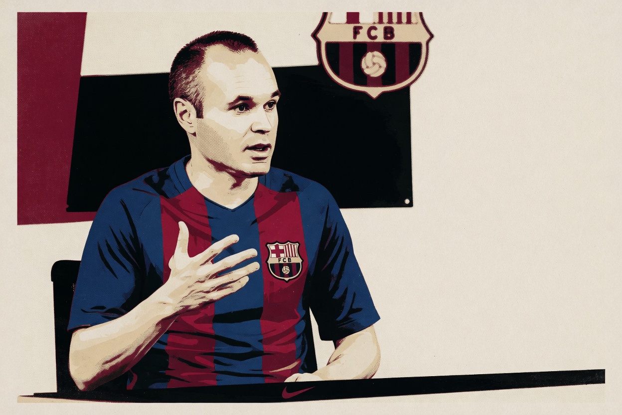 'I never felt any assistance': Iniesta is answering a question nobody asked