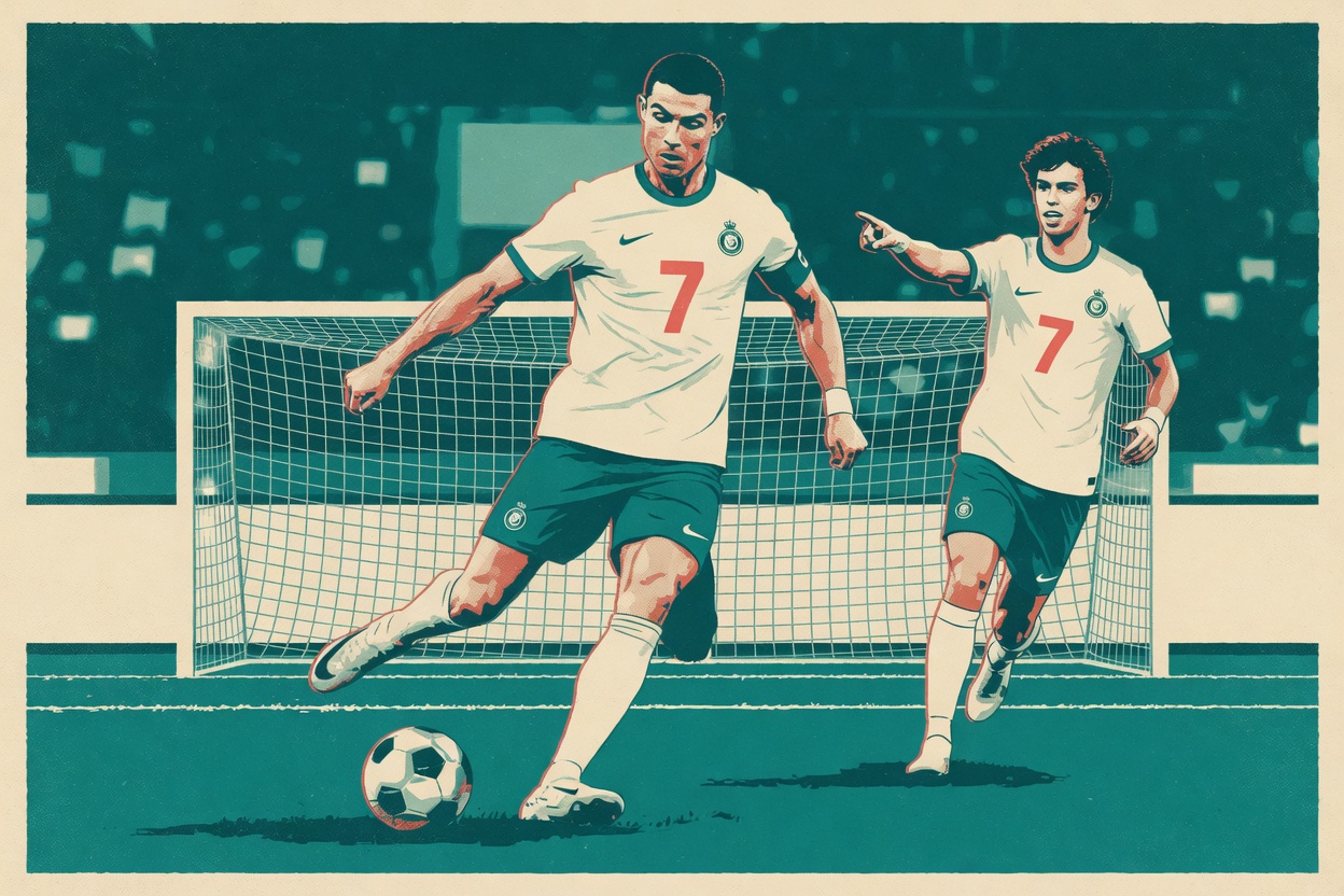 Four assists from João Félix, and you only remember the Ronaldo hat trick