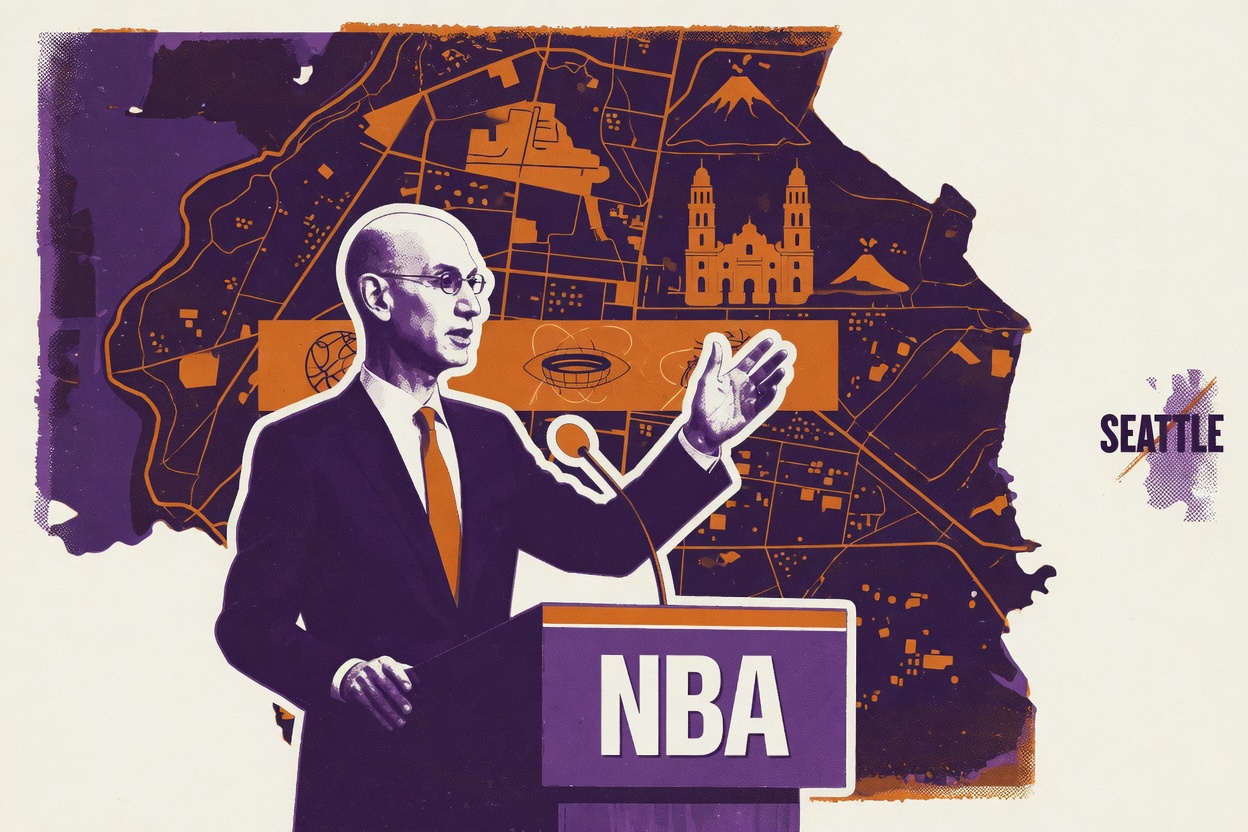 Stop arguing about Mexico City. Adam Silver is playing all of you.