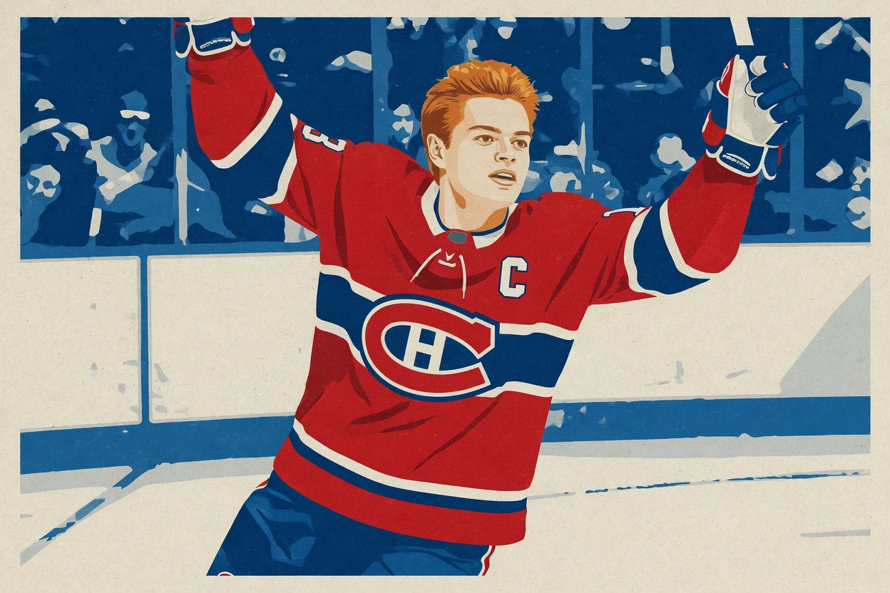 Twice in five days, Caufield had to rescue the Canadiens from themselves