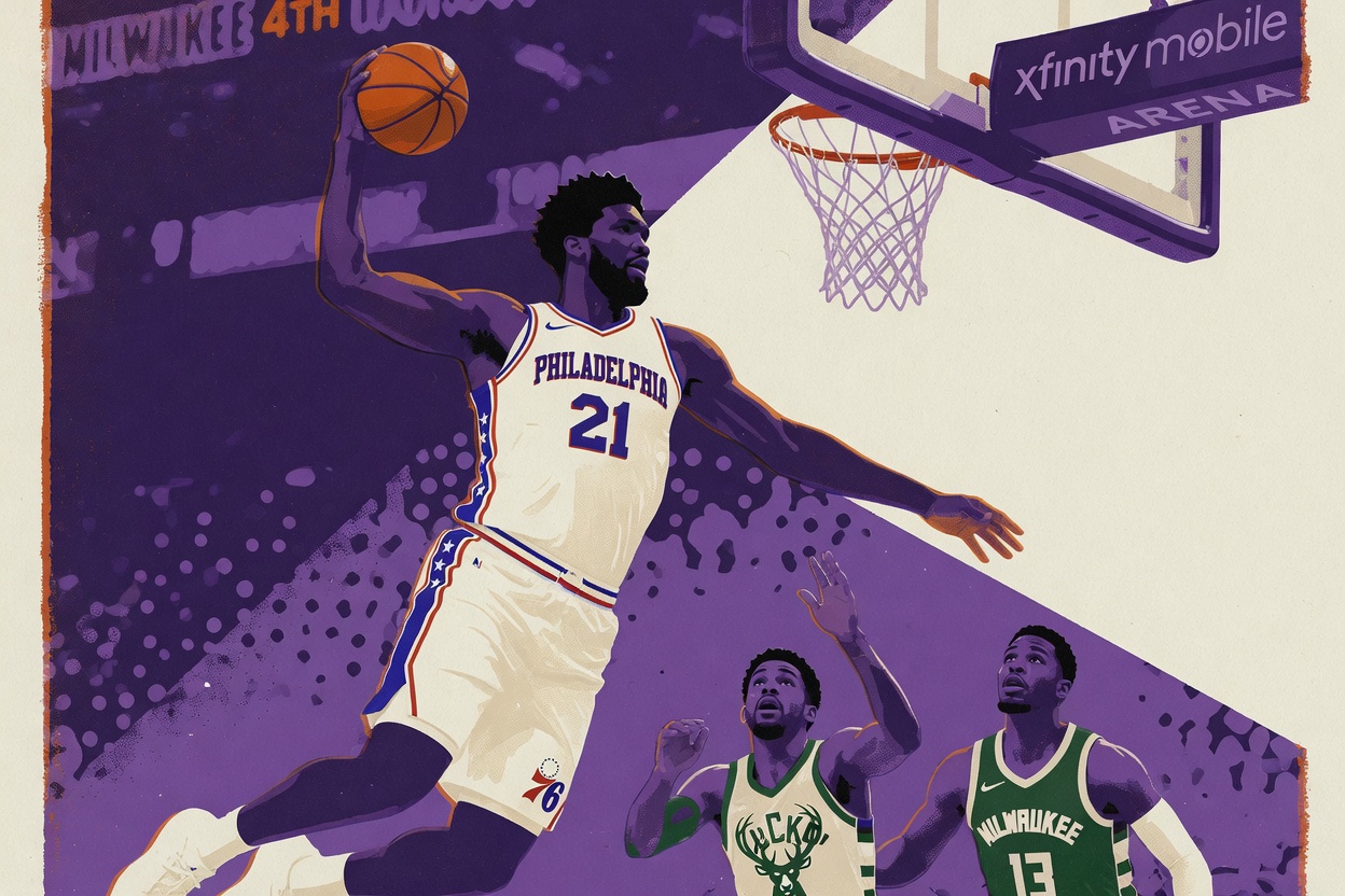 You're Cheering the Dunk Embiid Promised He'd Never Throw Again