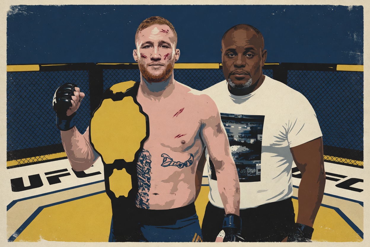 Conor McGregor hasn't won a fight since 2020. Gaethje would vacate the belt for that?