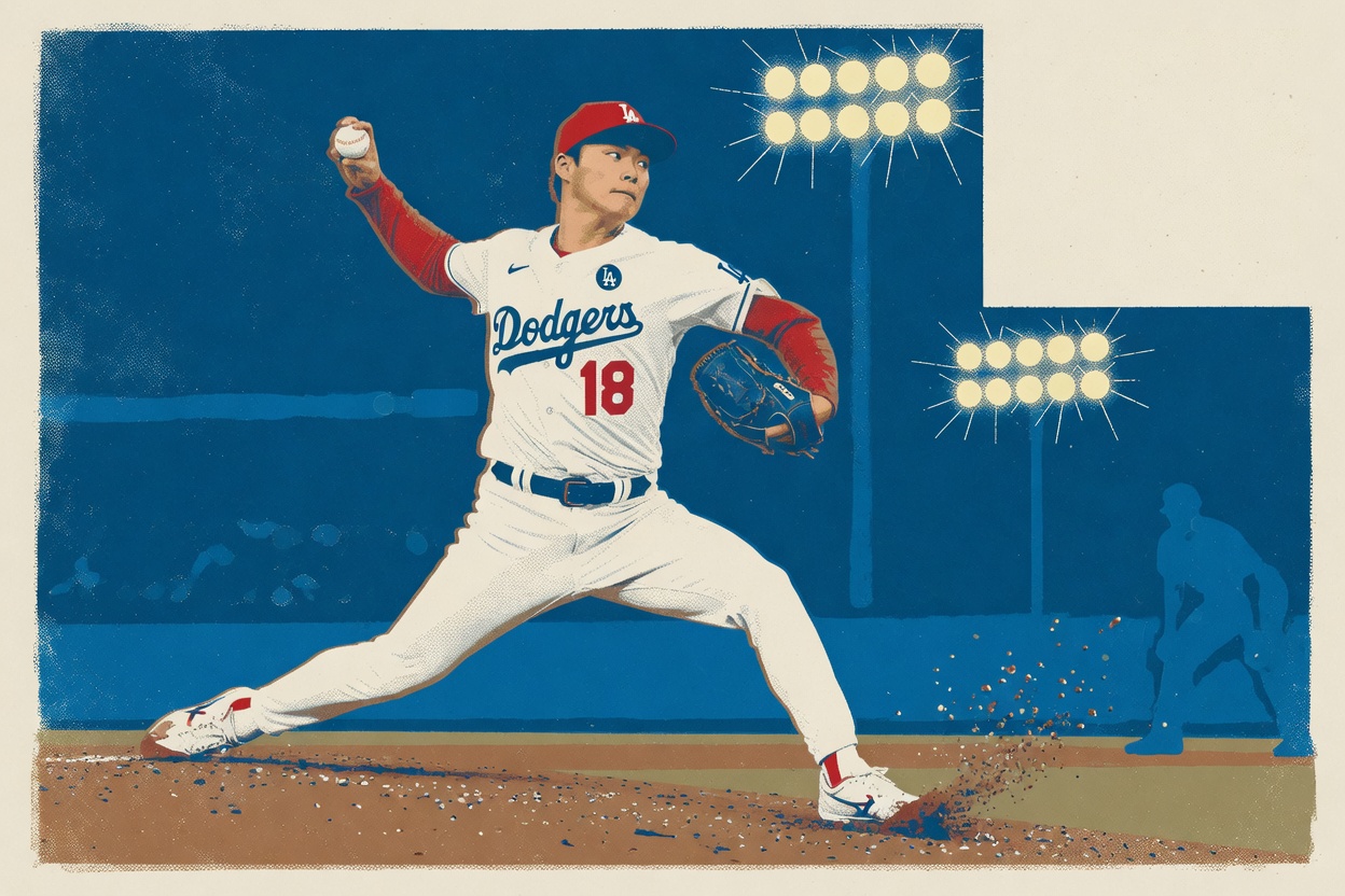 Yamamoto is dragging a homer-or-nothing Dodgers lineup to the NLCS