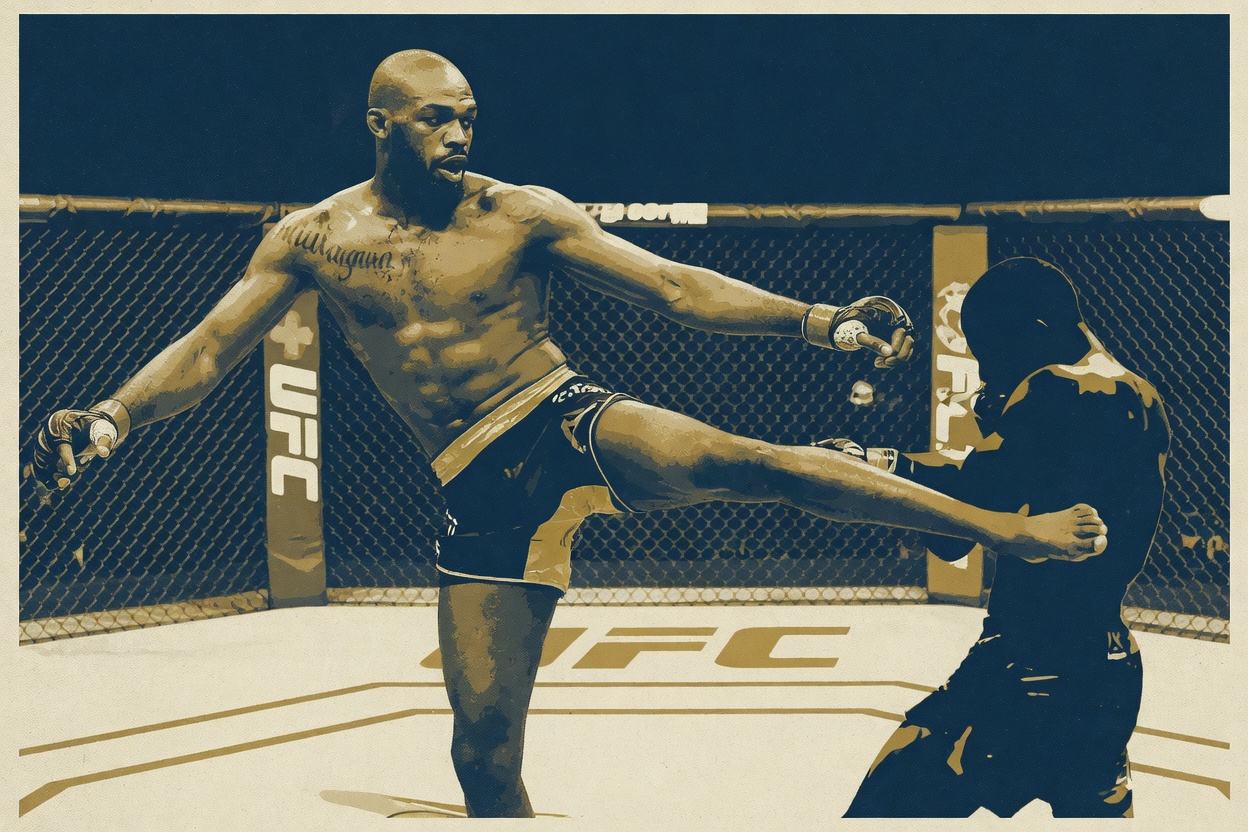 You're scared of a leg kick in a sport that cleared a bleeding brain to fight again