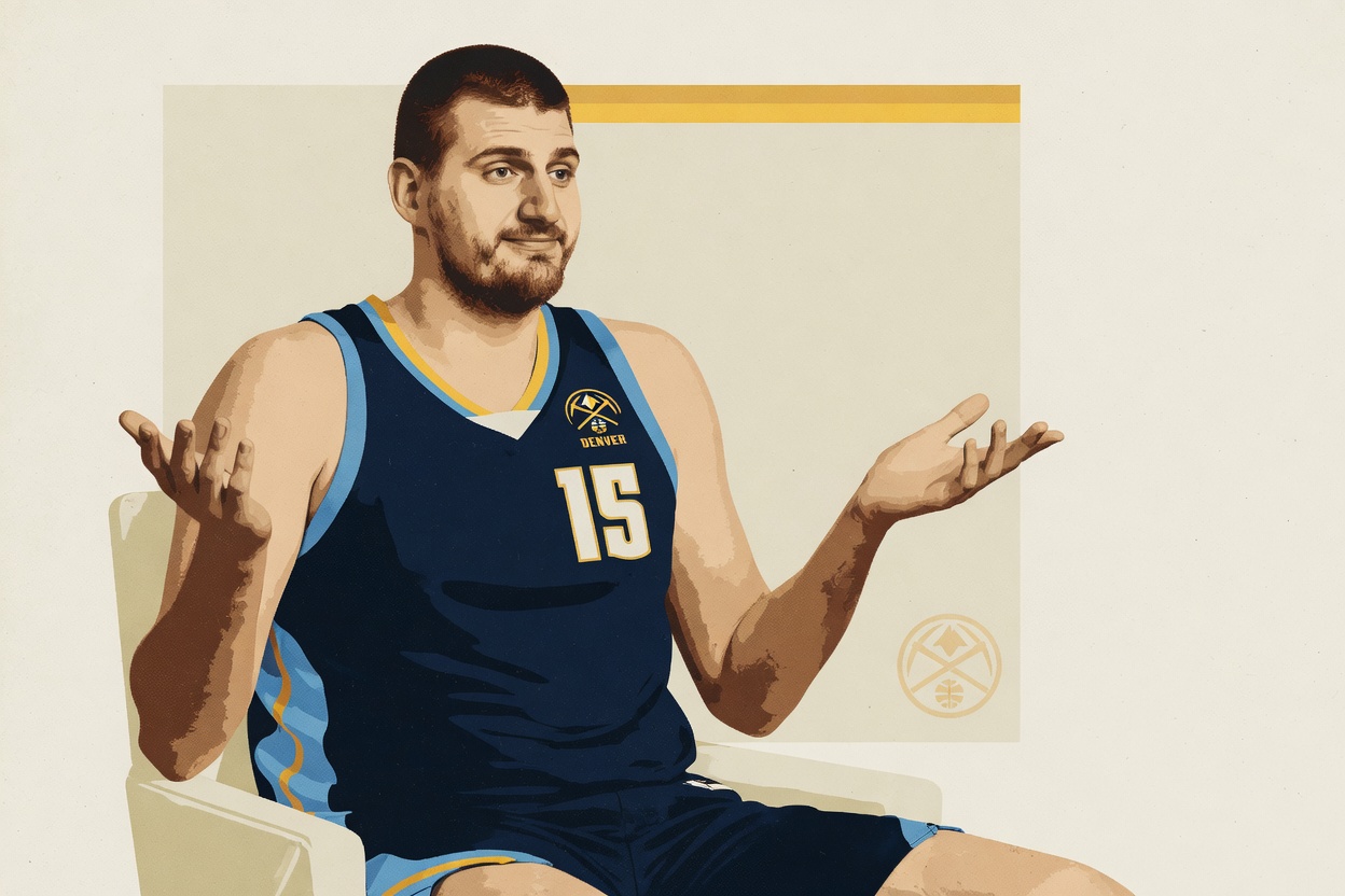 You're mad at Jokic for a snub the aggregators invented