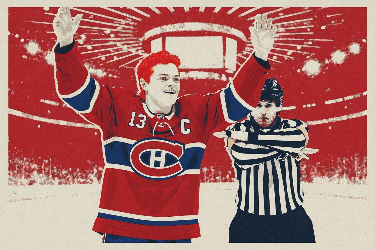 You begged for replay this precise. Enjoy your three-goal phantom night in Montreal.