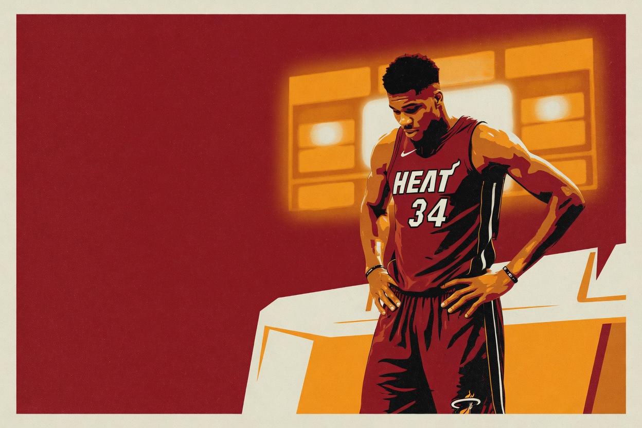 Pat Riley traded Miami's entire supporting cast for Giannis. Now the Heat can't guard anyone.