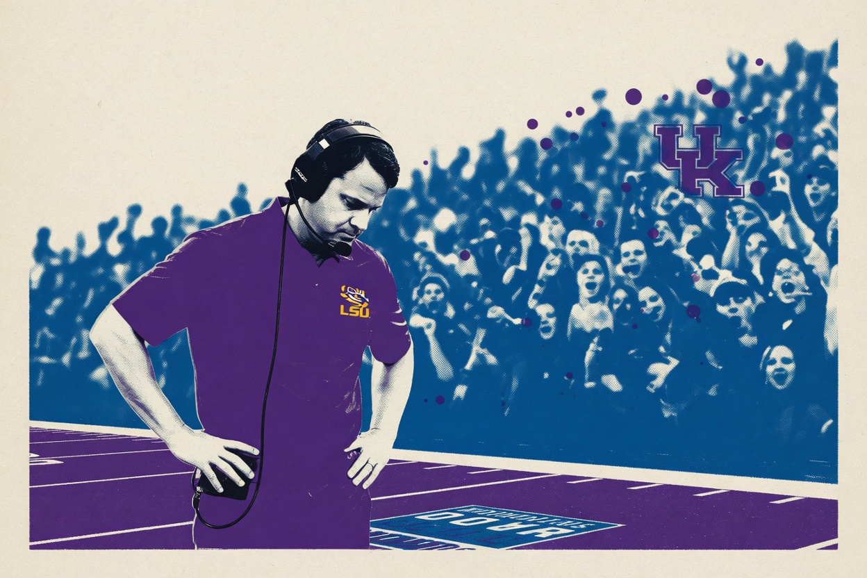 LSU paid $91 million for a coach who couldn't stop a QB draw