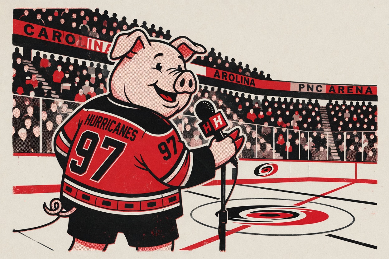 You believed a Hurricanes pig schooled BC's politicians before you checked