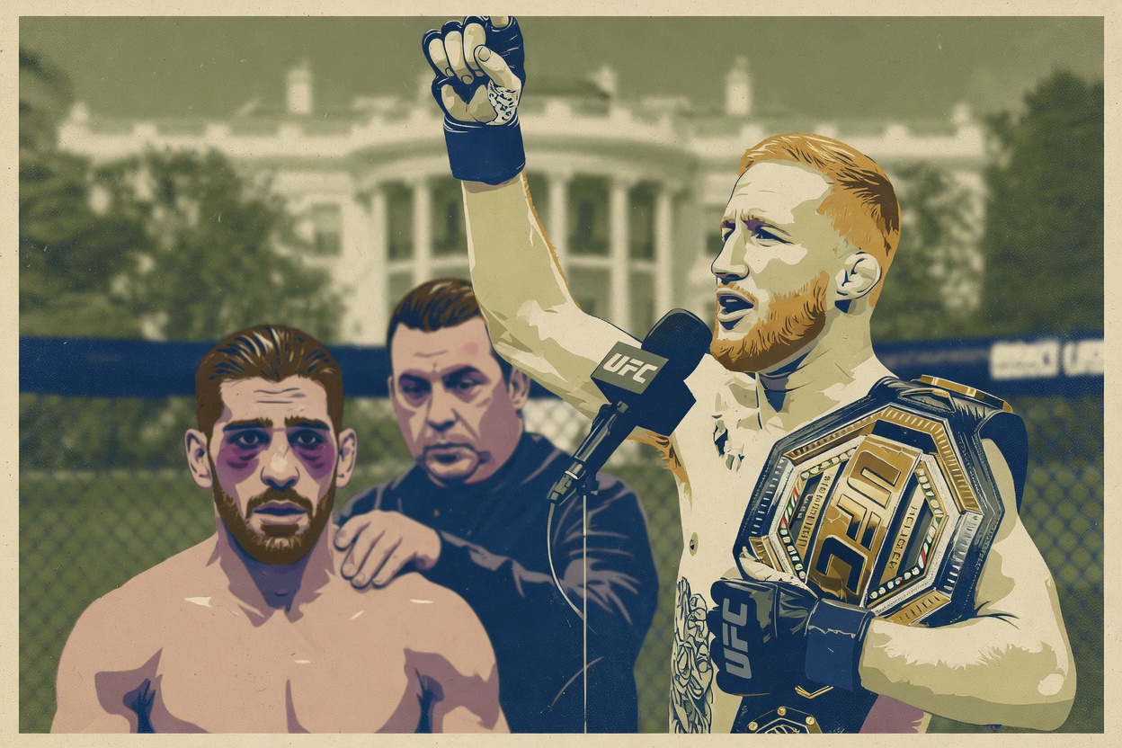 Gaethje called Topuria a quitter for months. Now that he needs him, he doesn't.