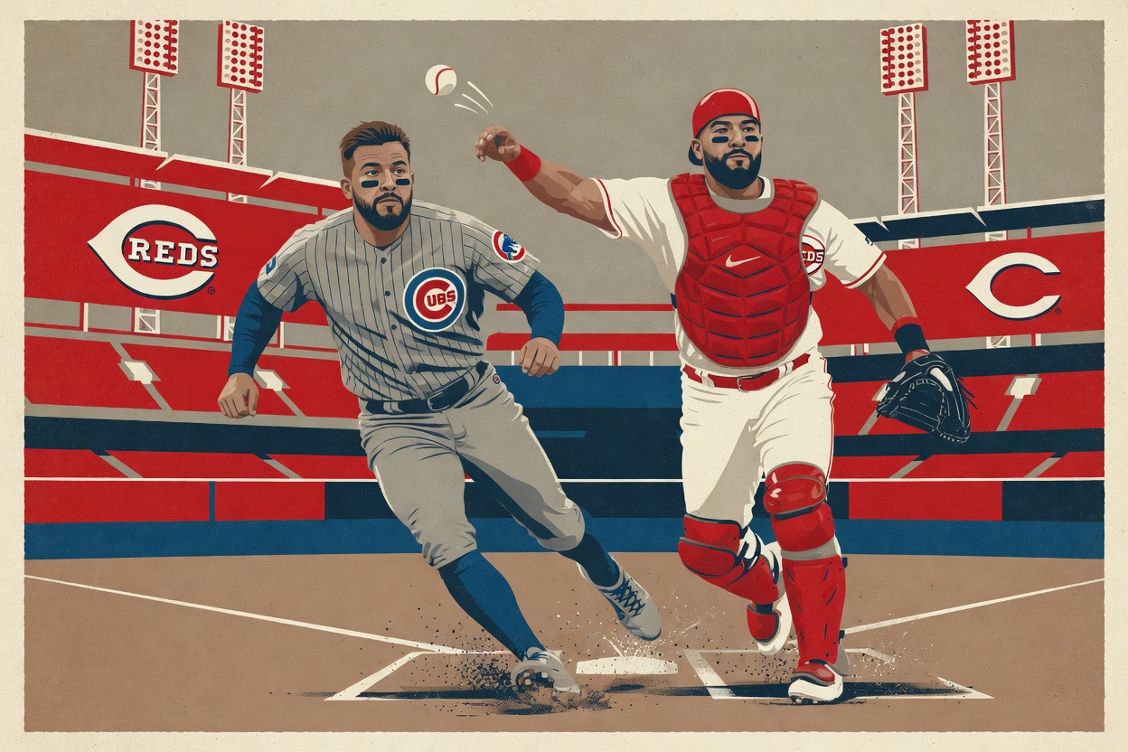 The Cubs Beat Themselves on the Bases in Cincinnati