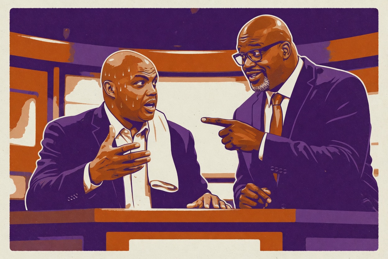 Shaq won the shouting match. Barkley won the argument about LeBron.