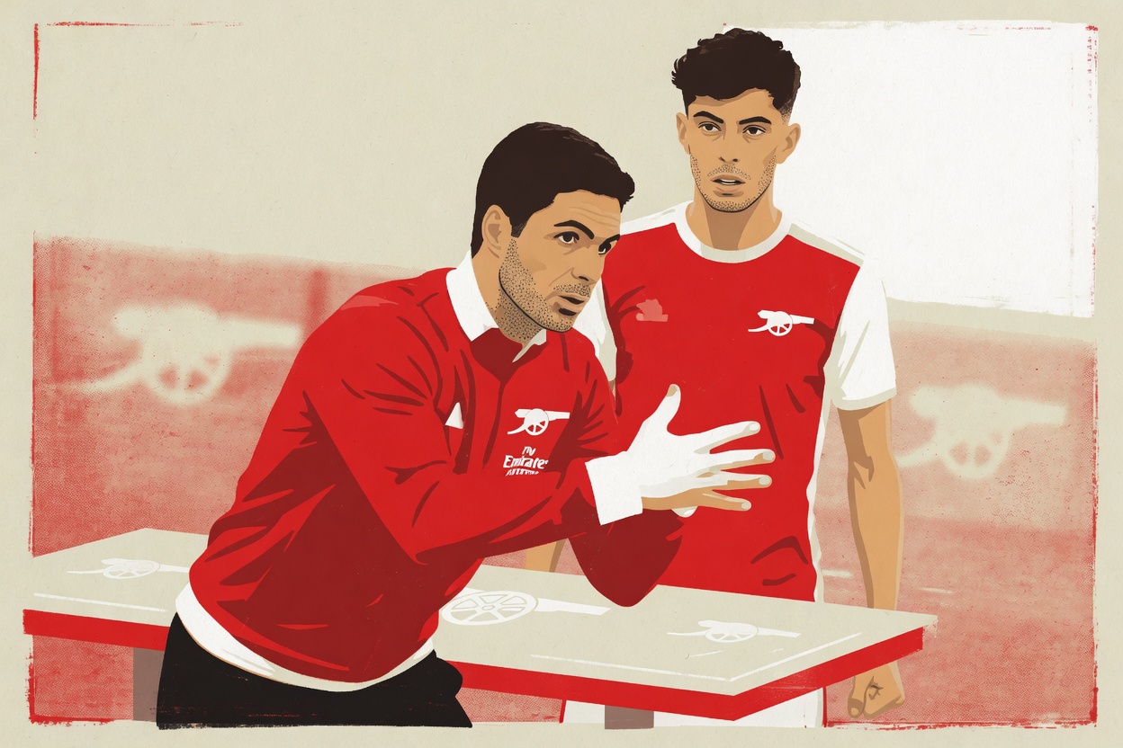 Arsenal spent £63m on Gyokeres. Arteta is hyping Havertz instead.