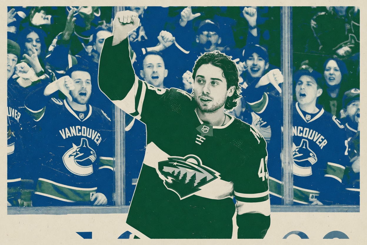 Everyone says Vancouver aimed at the wrong guy. They nailed Hughes