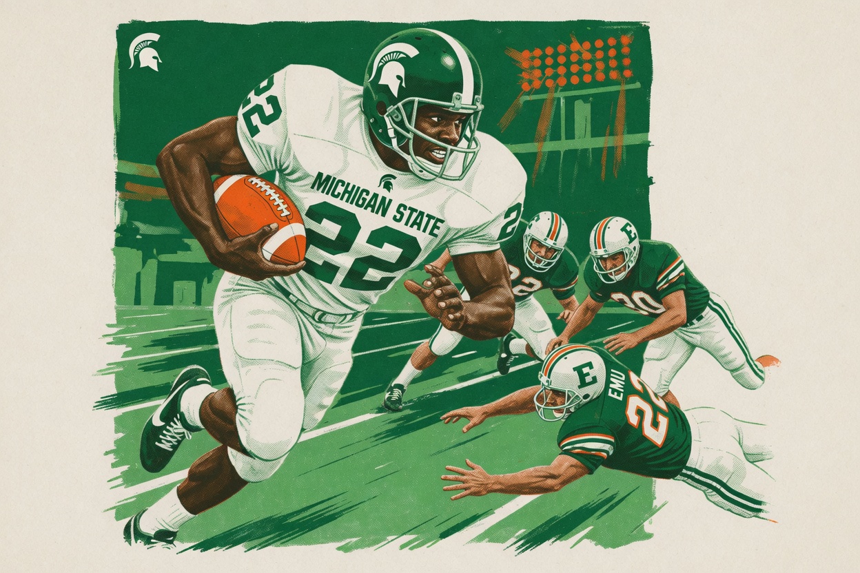 Michigan State's Second-Half Blowout Was About the Run Game, Not the Scoreboard