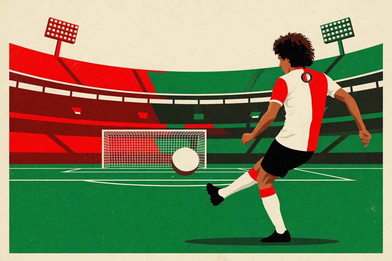 Zechiël's close-range miss cost Feyenoord more than any referee did