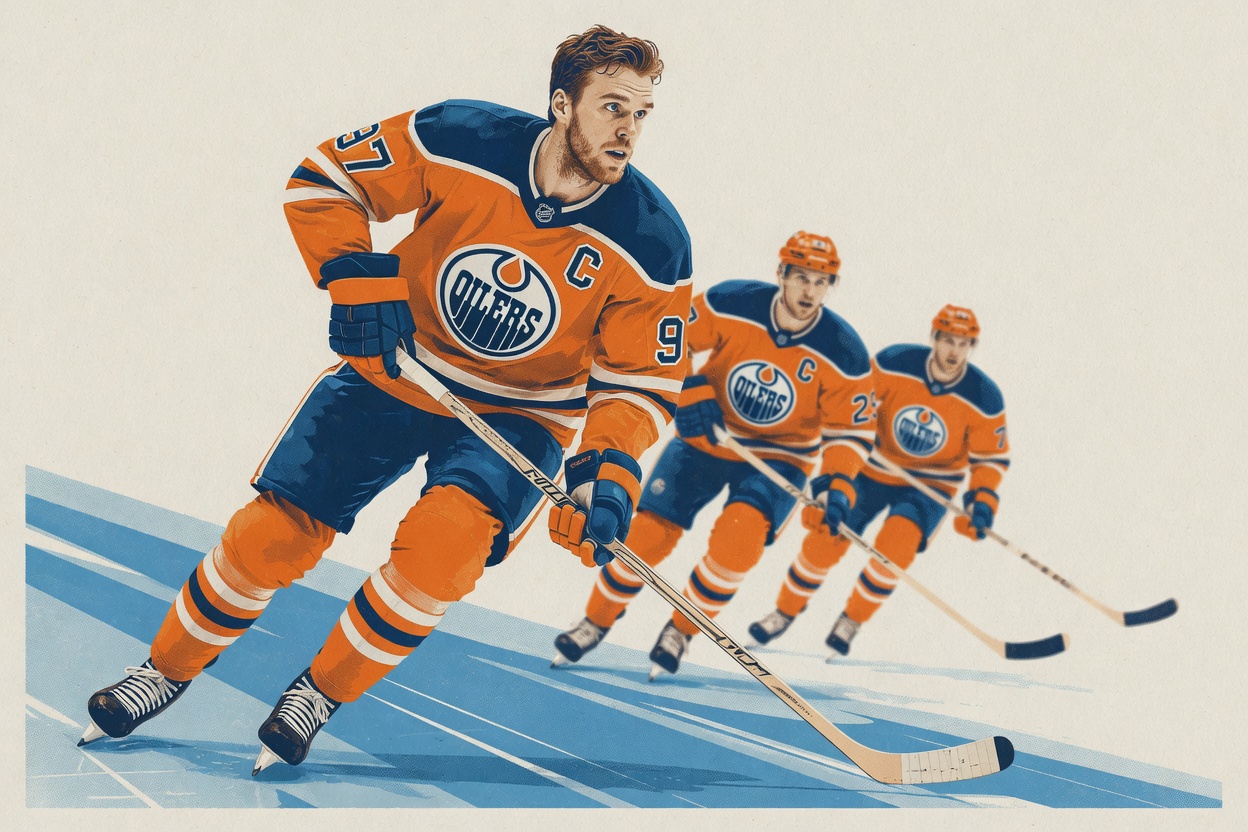 Six Art Ross wins in, and you still want to dock McDavid for the Cup?