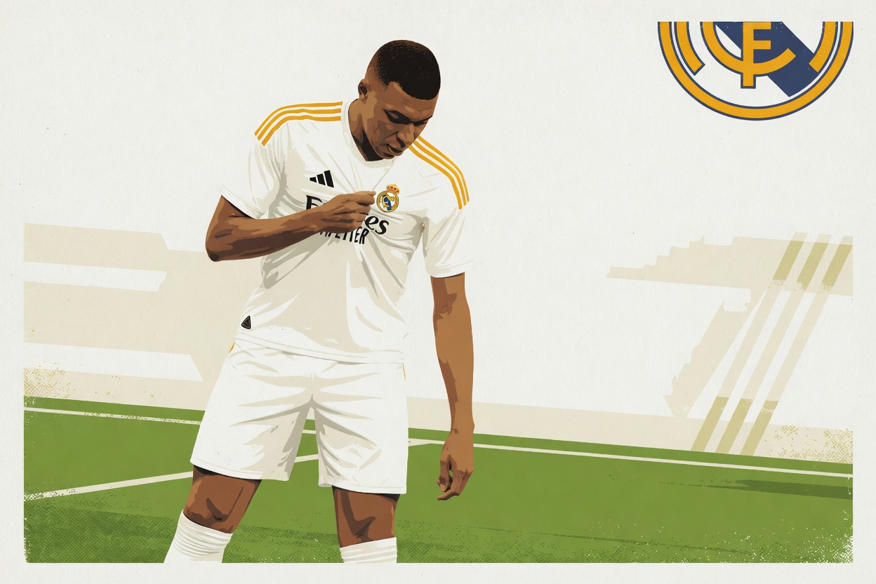 You're defending the wrong Real Madrid shirt this season