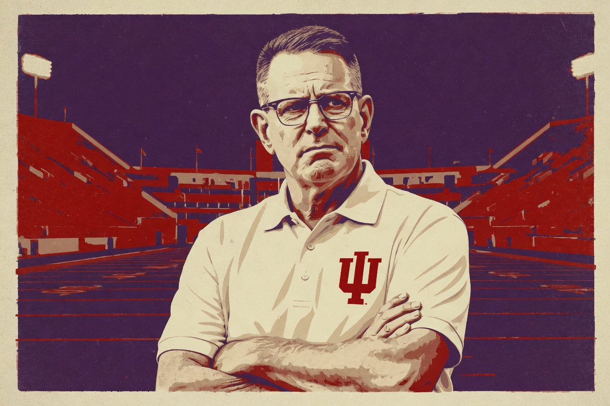 Indiana got out-blocked in the trenches, 271 yards to 32