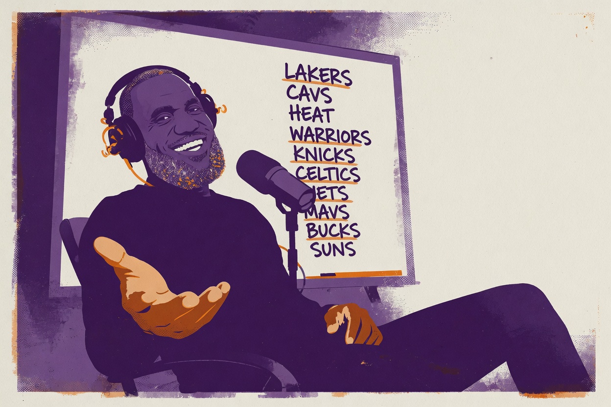 LeBron Isn't Deciding Anymore. He's Performing.