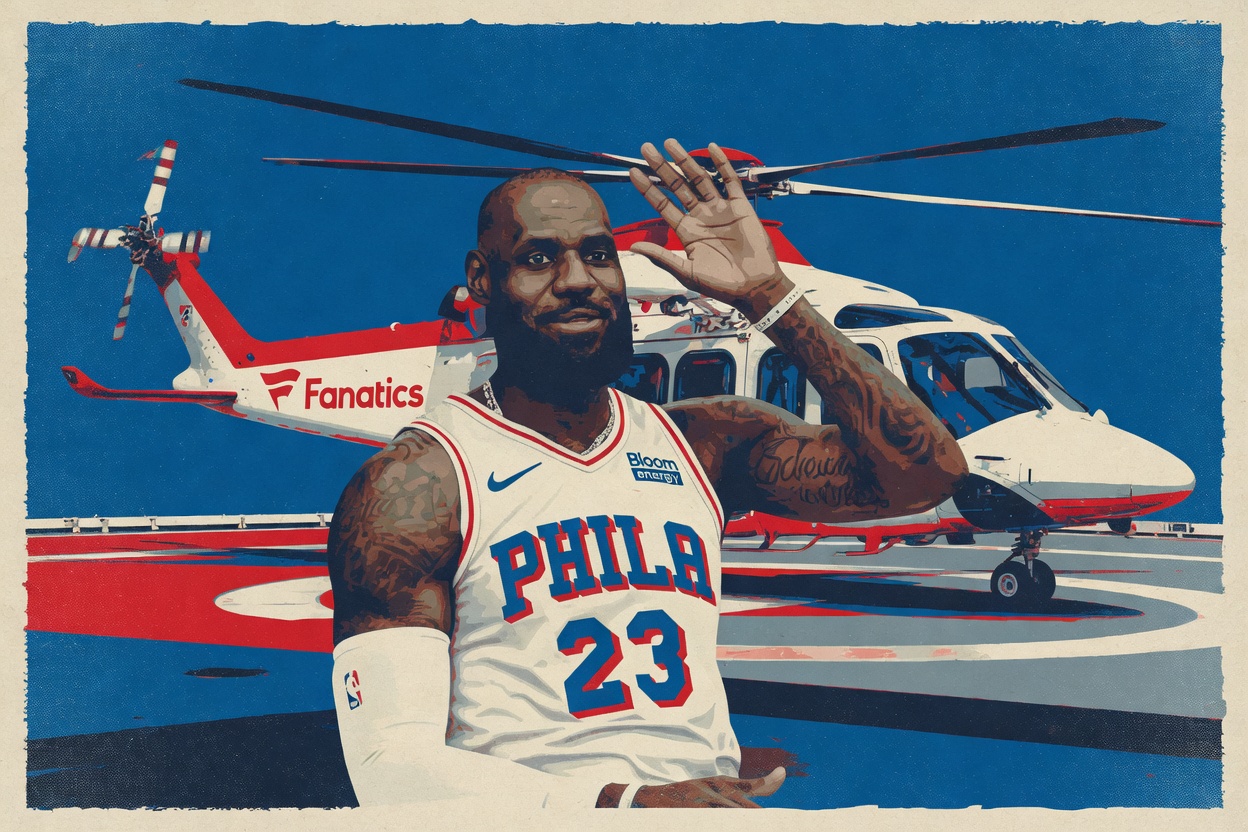 Everyone's mocking LeBron. The owners are reading his contract.