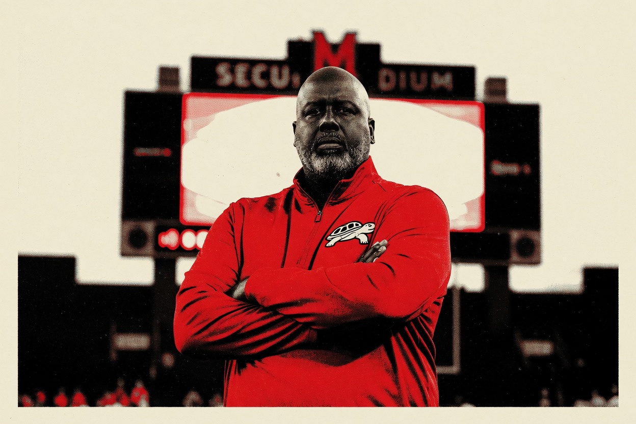 Jim Smith had the exit twice and kept driving. Maryland lost a year.