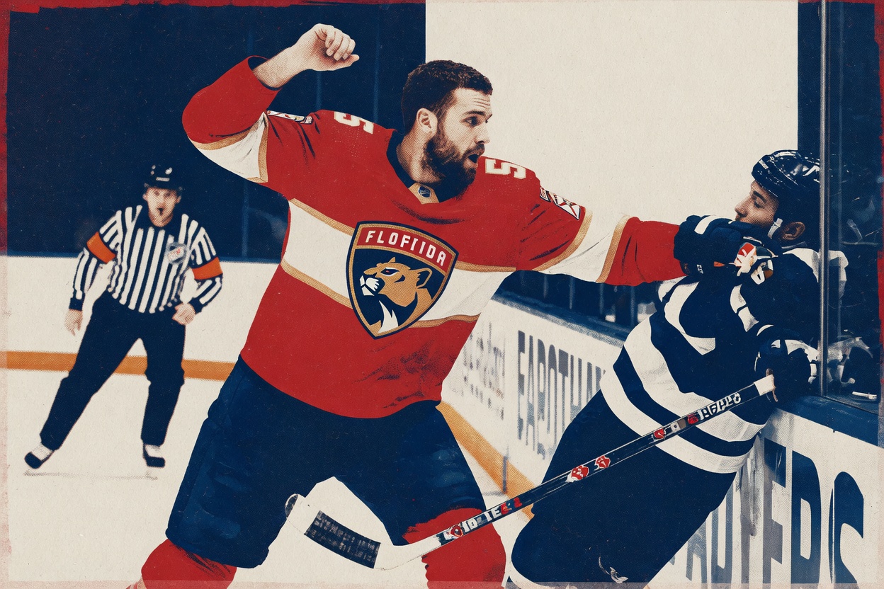 'A direct blow to the head,' the NHL said of Ekblad. He got two games.