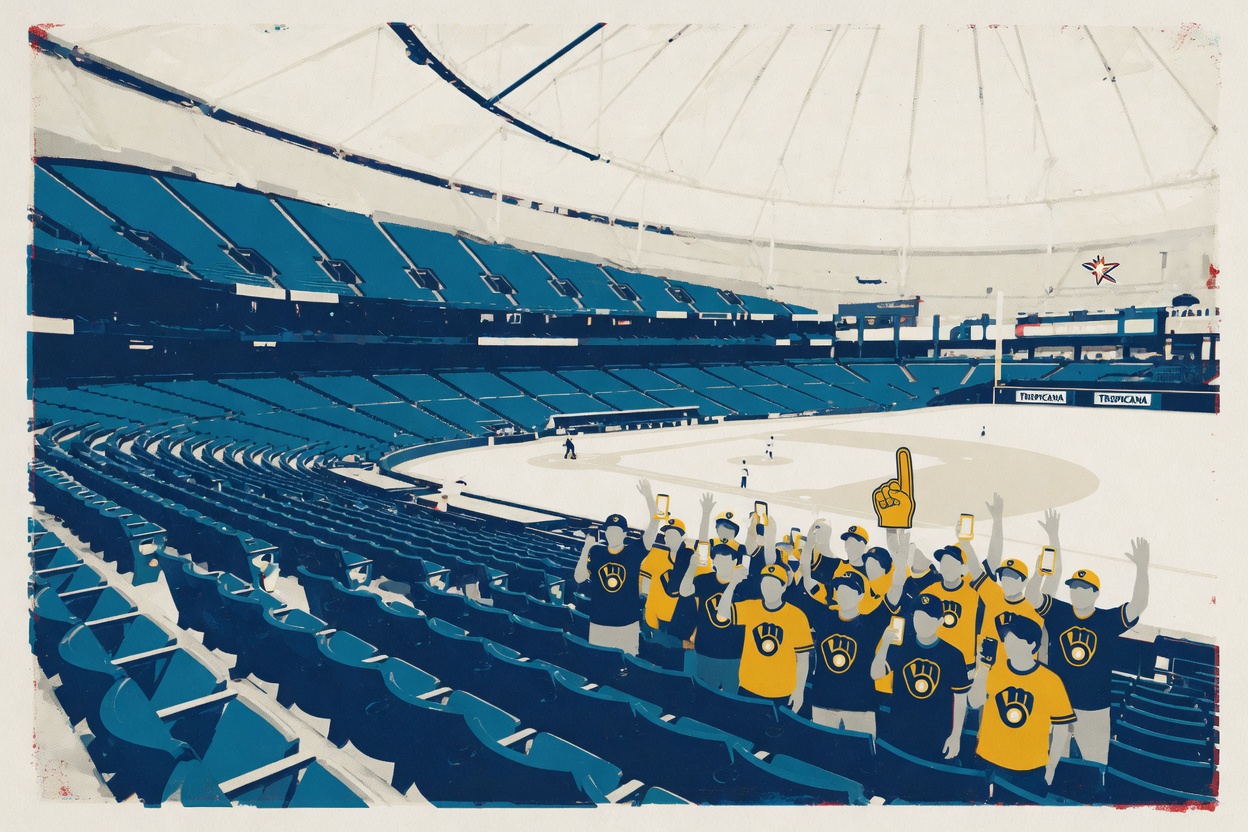 $552 in Tampa, $2,338 in Milwaukee. Brewers fans, book the flight