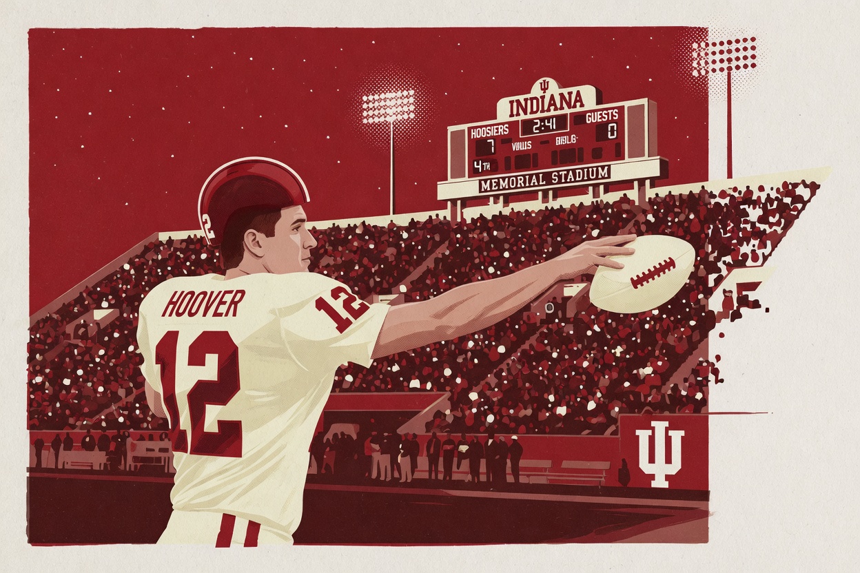 You want to blame Rutgers. Indiana didn't need the excuse