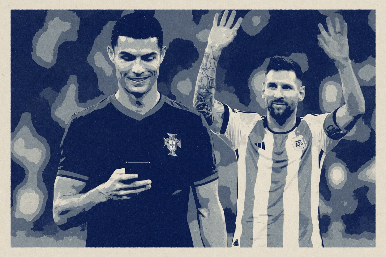 Ronaldo praised Messi's loyalty a week after walking out on his own country