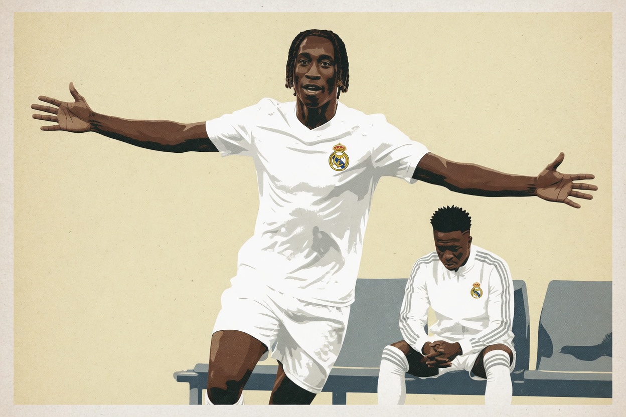 Diomandé needed 17 minutes off the bench to answer the Vinícius question