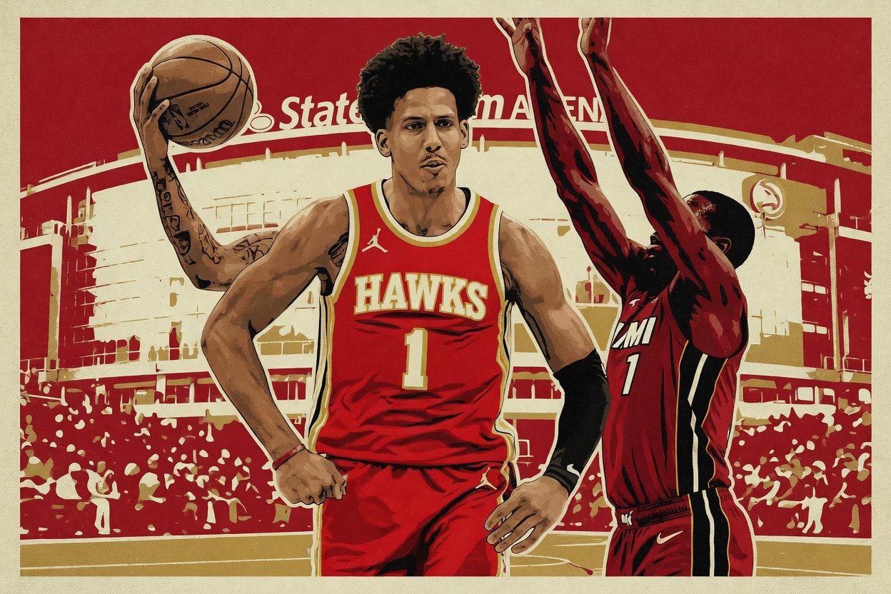 Atlanta's Third Straight Loss Has a Name: Jalen Johnson