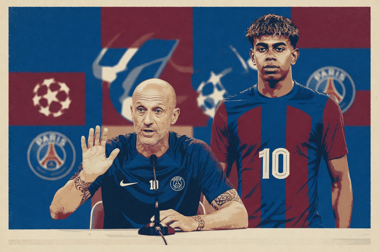 You keep forcing Yamal to audition against a man with eight Ballon d'Ors