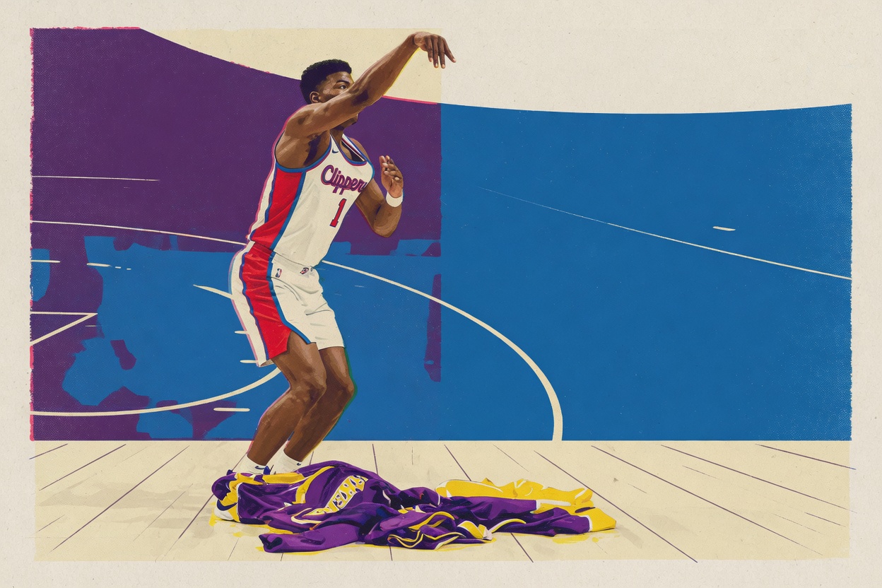 The Lakers Had Their Best Playoff Shooter and Let Him Walk Across Town for Pocket Change