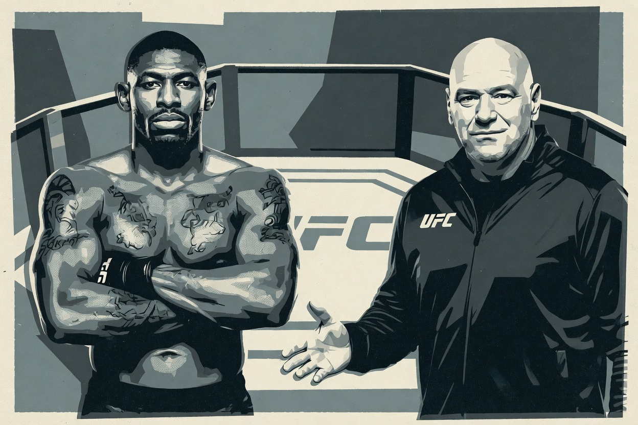 Everyone's blaming the fighter. The UFC handed him the microphone
