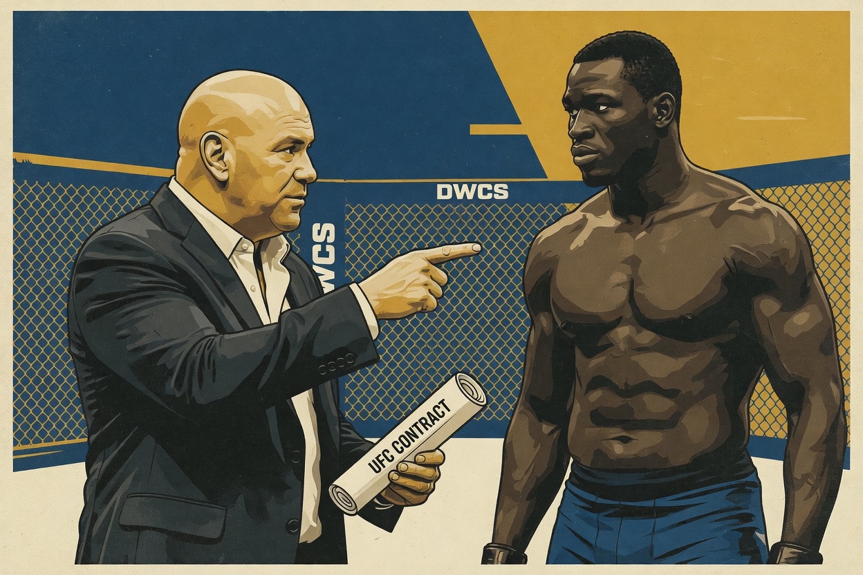 'One of the worst fights I've ever seen.' Dana White signed him ten seconds later