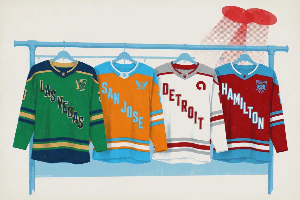Las Vegas just out-dressed Hockeytown