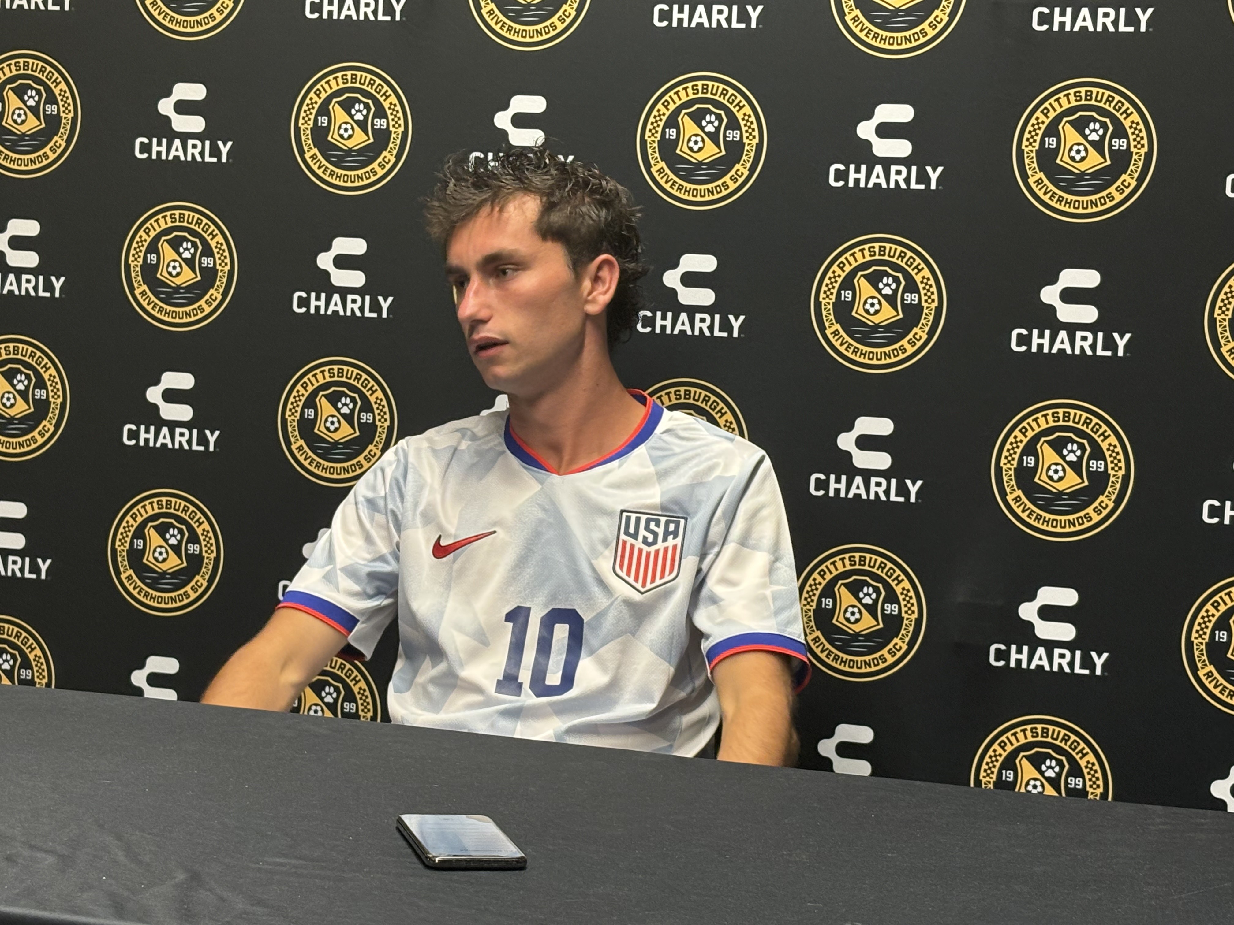 Ahl aboard.. Riverhounds pull out exciting draw
