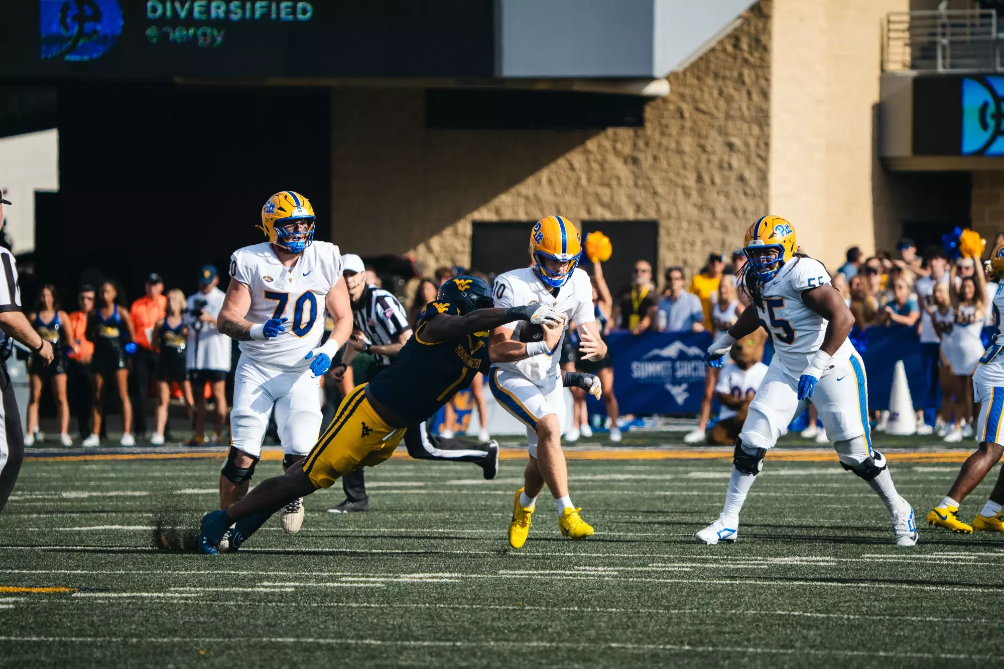 Backyard Brawl: Panthers’ Promising Lead Slips Away in 31-24 OT Loss at West Virginia