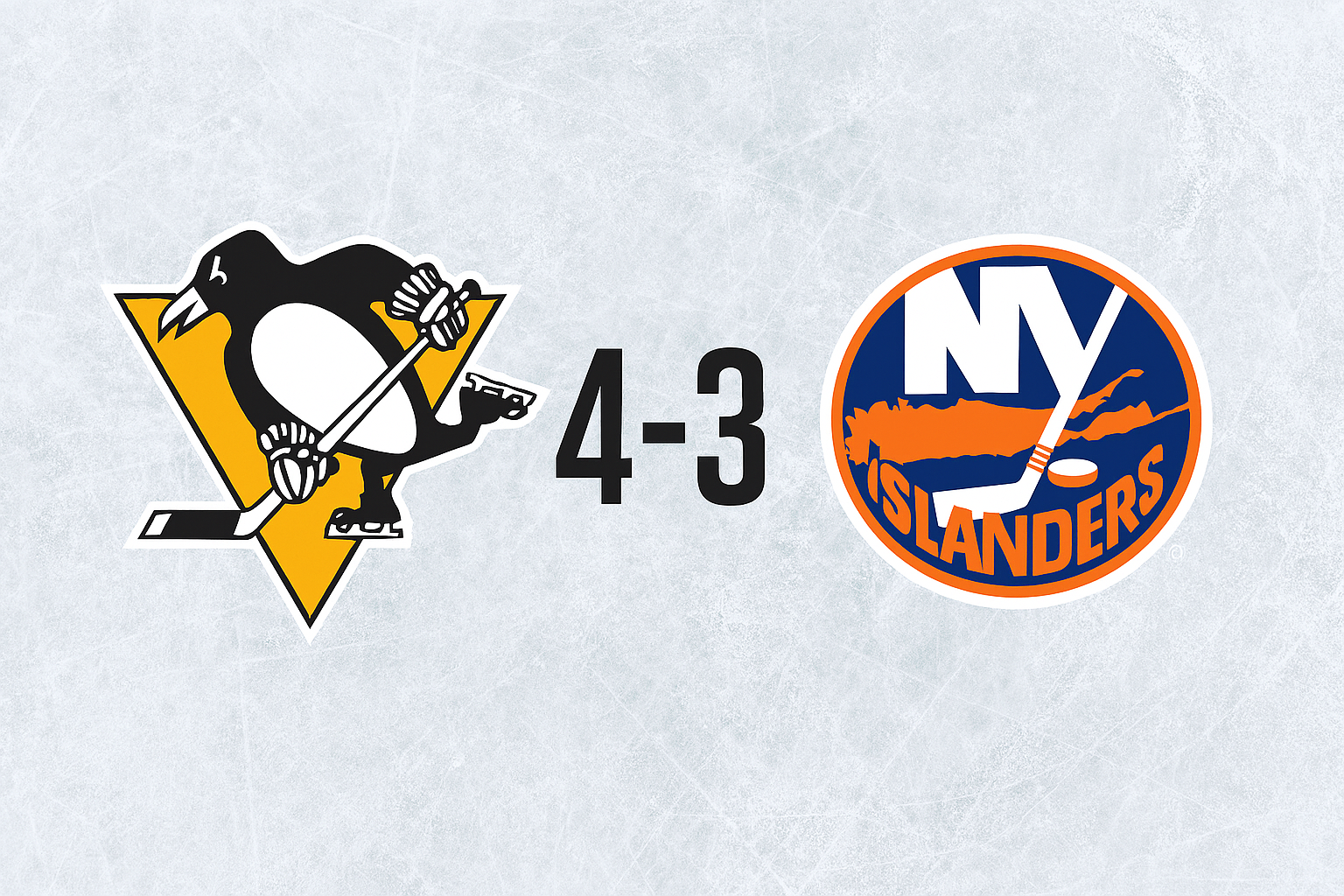 Penguins Edge Islanders 4-3 in Thrilling Home Opener