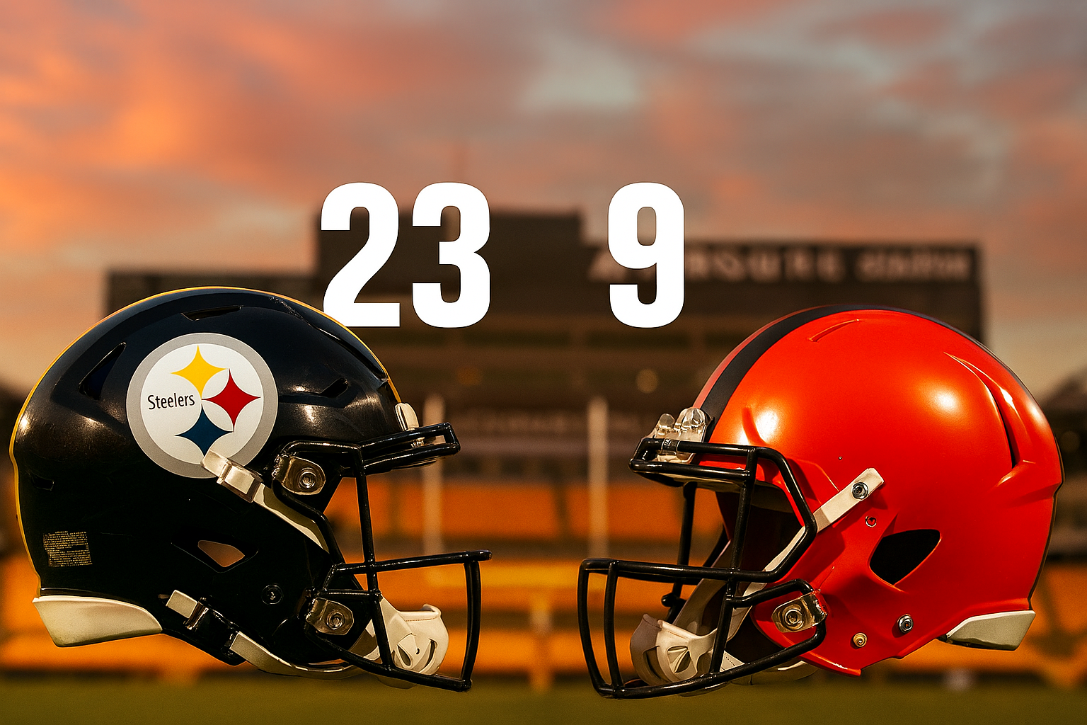 Steelers 23-9 Win Over Browns