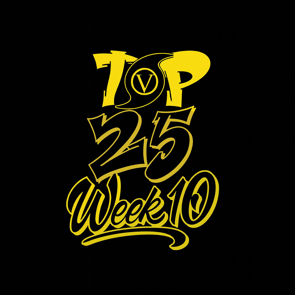 Week 10---Top 25