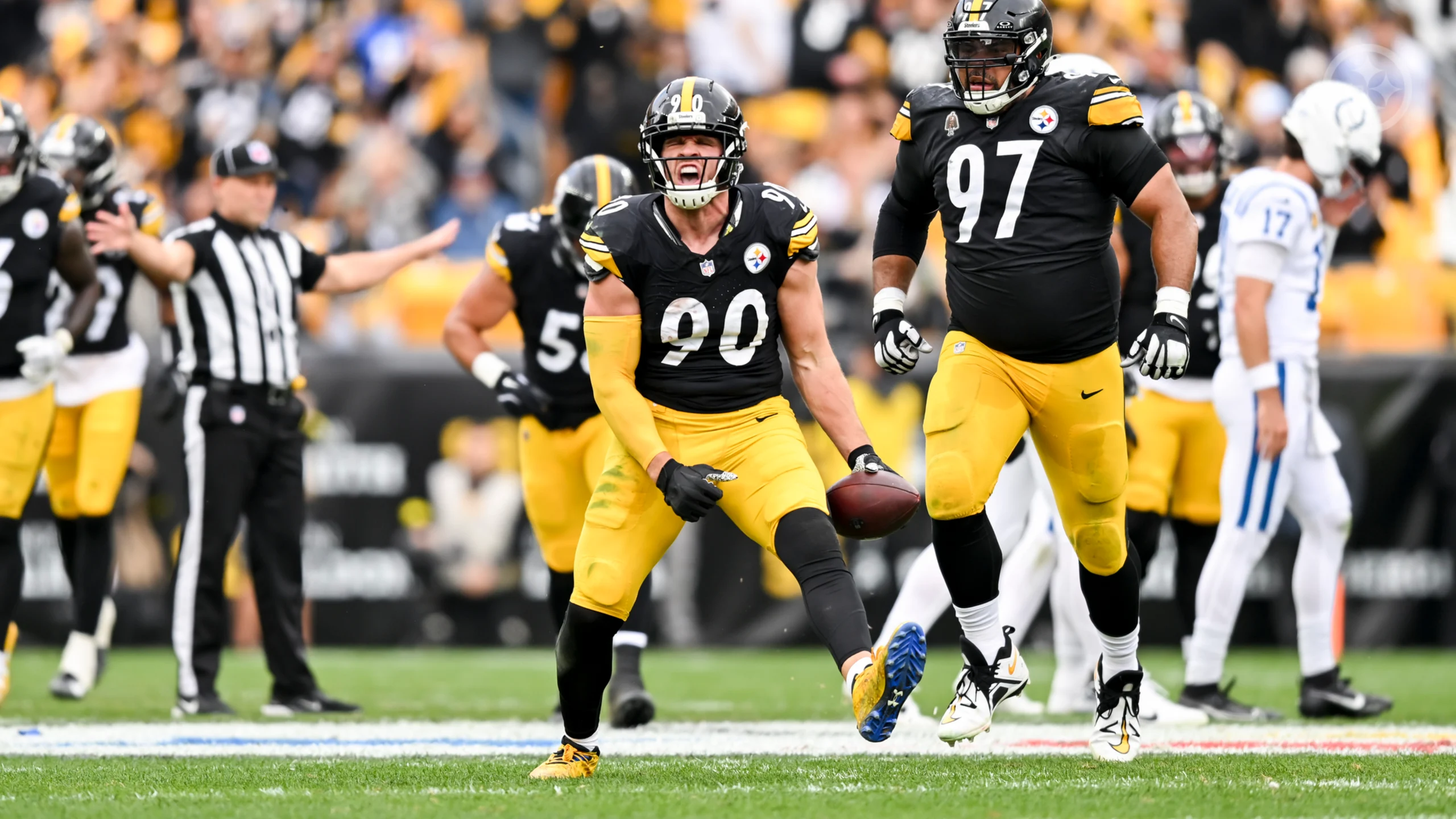 Six Colts Turnovers Lead to Steelers Victory.
